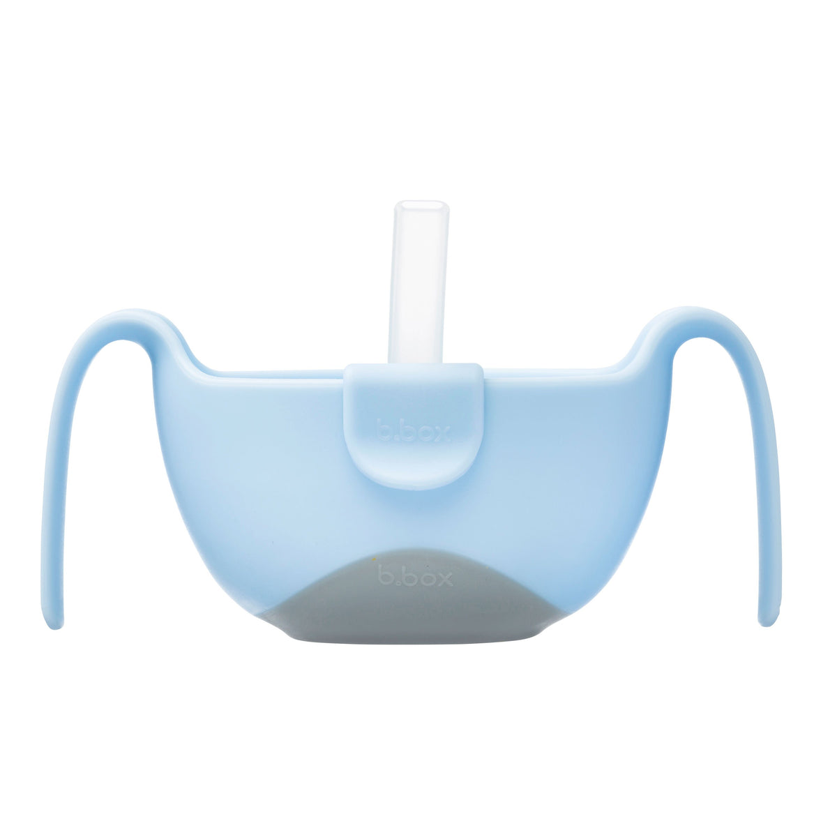 b.box 3 in 1 Bowl and Straw - Gelato Blue - Bubblegum