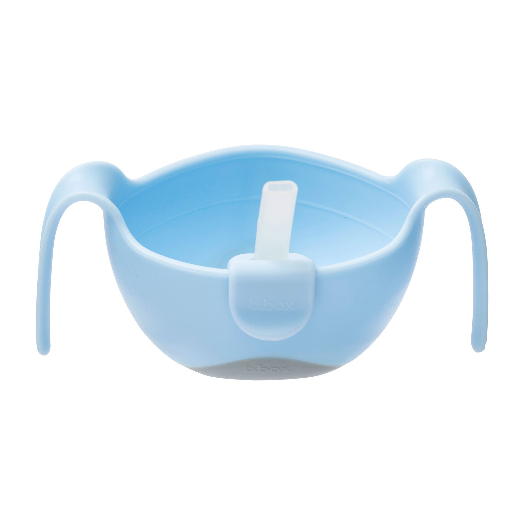 b.box 3 in 1 Bowl and Straw - Gelato Blue - Bubblegum