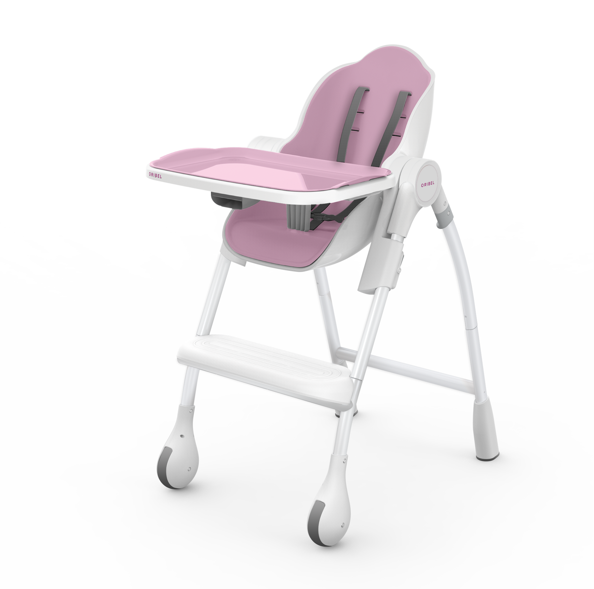 Oribel Cocoon - 3-Stage Highchair - Slate