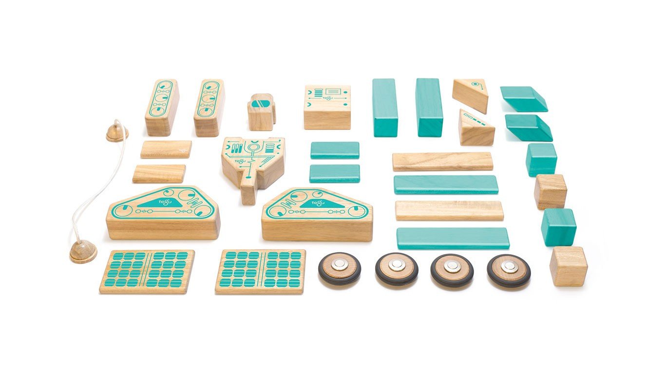 Tegu Future Magnetron Magnetic Wooden Block