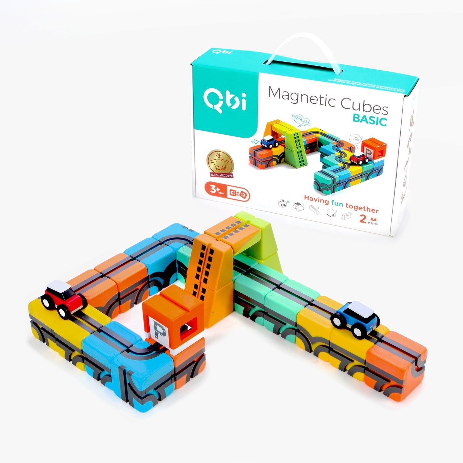 QbiToy Magnetic Cubes - Basic Pack - STEM Toys