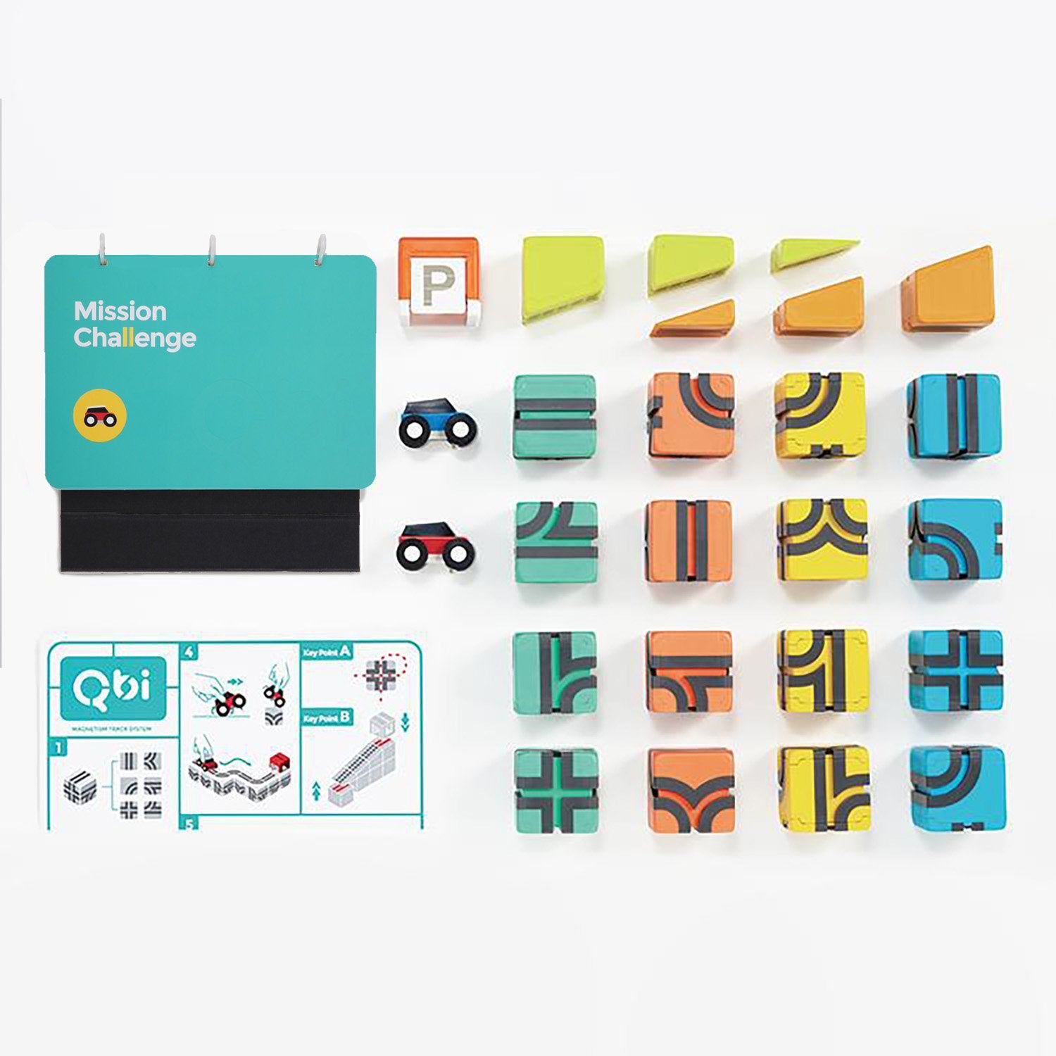 QbiToy Magnetic Cubes - Basic Pack - STEM Toys