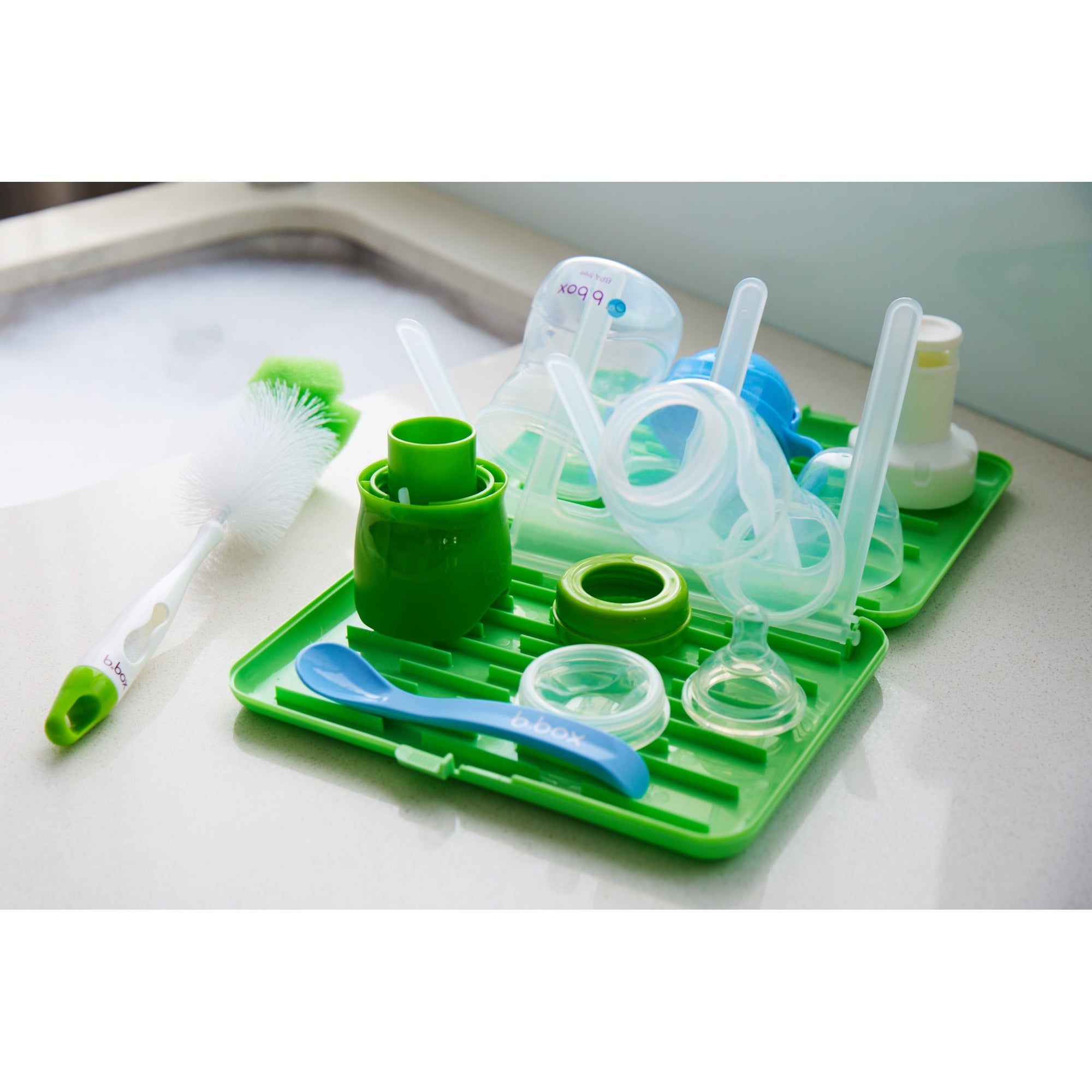b.box Foldable Drying Rack - Raspberry
