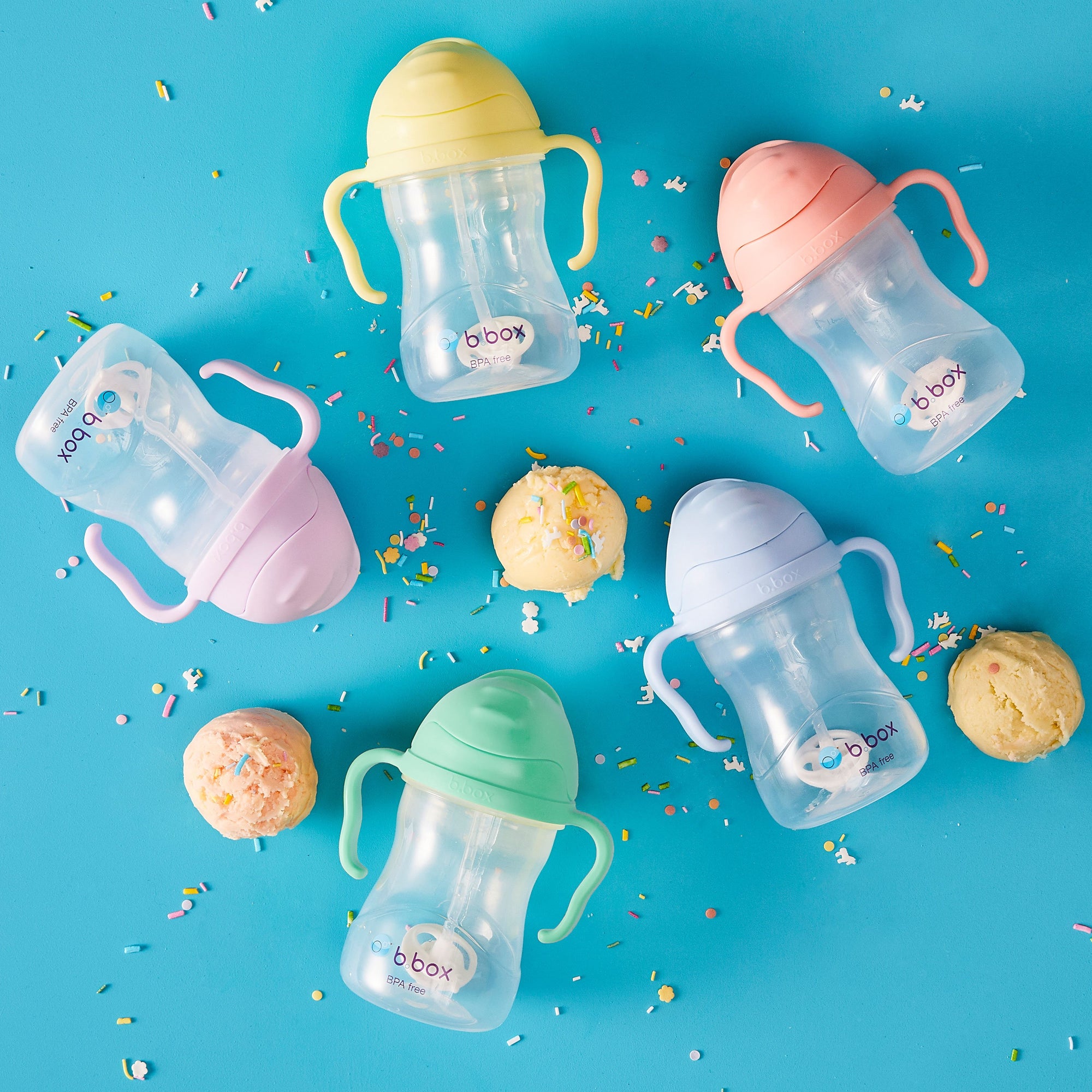 b.box *New* Sippy Cup - Gelato Purple - Boysenberry
