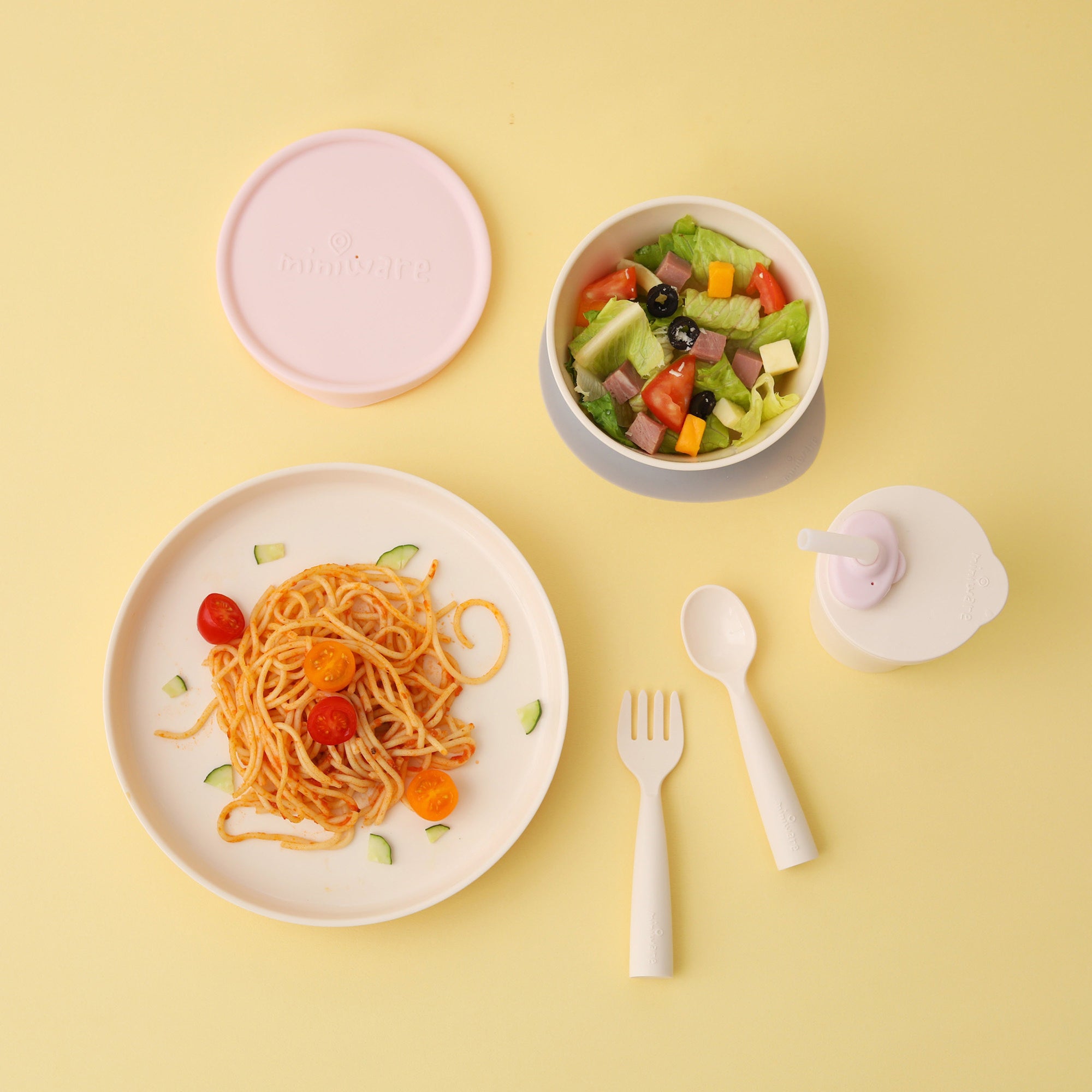 miniware-little-foodie-pla-suction-bowl-+-plate-+-cutlery-set-+-silicone-cover-in-cotton-candy-+-sippy-cup-set- (16)