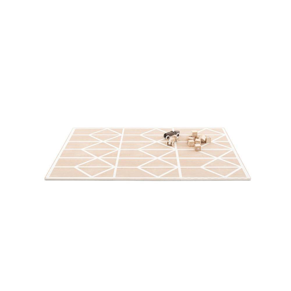 Toddlekind Prettier Playmat Nordic Clay 120x180cm - 6 Tiles & 12 Edging Borders